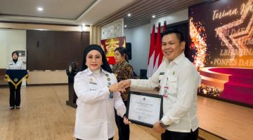 Pemkab Pesisir Barat Terima Penghargaan dari Kementerian Imigrasi dan Pemasyarakatan Republik Indonesia